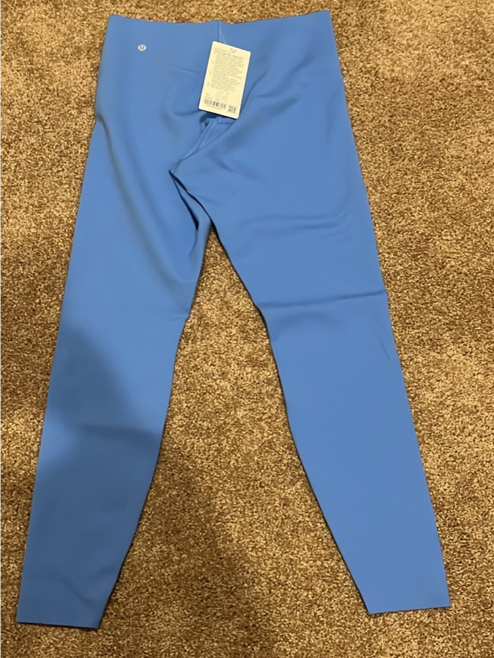 Lululemon glow up HR tights 28” size 12 color pool High-Rise Leggings NWT